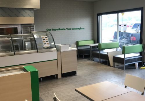 Subway Counter And Tables